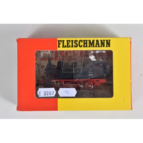211 - THREE BOXED FLEISCHMANN HO GAUGE LOCOMOTIVES, class BR89 Tank No.89 005 (4019), class BR98 Tank No.9... 
