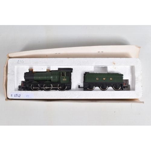 213 - FIVE BOXED/PART BOXED OO GAUGE LOCOMOTIVES OF G.W.R. ORIGIN, Tri-ang 'Dean's Single' 'Lord of the Is... 
