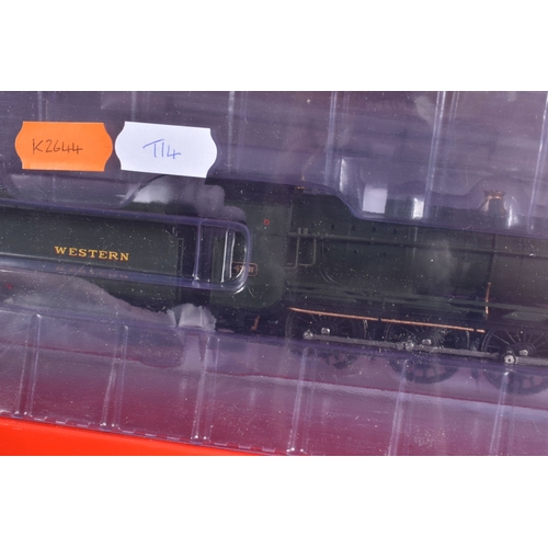 215 - A BOXED HELJAN OO GAUGE CLASS 4700 LOCOMOTIVE & TENDER, No.4705, G.W.R. green livery (4781), appears... 