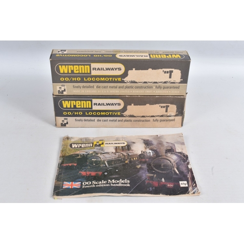 220 - TWO BOXED WRENN RAILWAYS OO GAUGE TANK LOCOMOTIVES, class N2 0-6-2T No.9522, L.N.E.R. green livery (... 