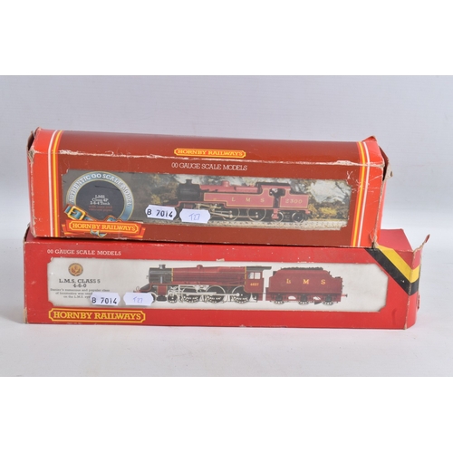 224 - TWO BOXED HORNBY RAILWAYS OO GAUGE L.M.S. LOCOMOTIVES, class 5 No.4657 (R842) and class 4P Tank No.2... 