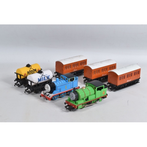 225 - A QUANTITY OF UNBOXED OO GAUGE THOMAS THE TANK ENGINE AND FRIENDS MODELS, Bachmann 0-6-0 Tank 'Thoma... 