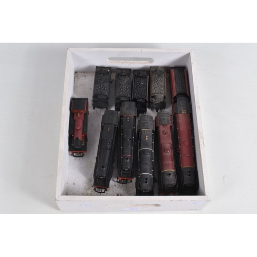 226 - A QUANTITY OF UNBOXED ASSORTED OO GAUGE L.M.S. LOCOMOTIVES, Hornby Duchess class 'Duchess of Sutherl... 
