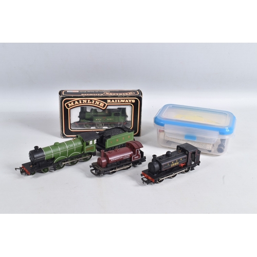 227 - A QUANTITY OF BOXED AND UNBOXED OO GAUGE LOCOMOTIVES,boxed Mainline class J72 Tank 'Joem' No.69023, ... 