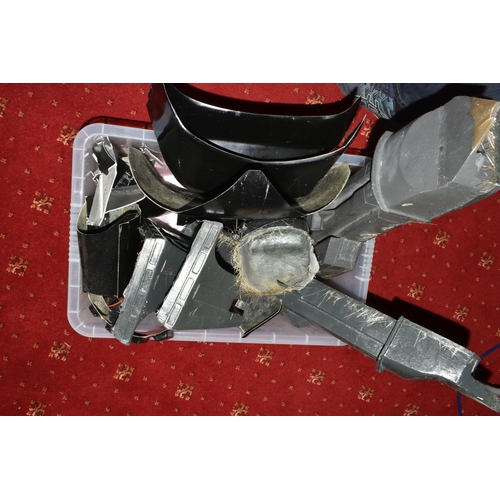 205 - A LARGE QUANTITY OF 3D PRINTED AND FIBREGLASS STAR WARS RELATED PARTS, many life size componants inc... 