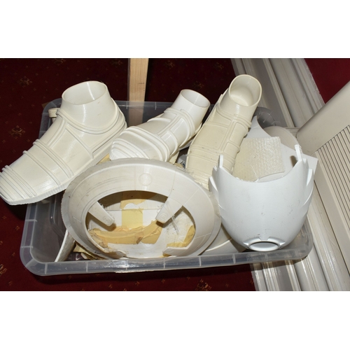 205 - A LARGE QUANTITY OF 3D PRINTED AND FIBREGLASS STAR WARS RELATED PARTS, many life size componants inc... 