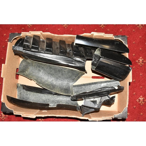 205 - A LARGE QUANTITY OF 3D PRINTED AND FIBREGLASS STAR WARS RELATED PARTS, many life size componants inc... 