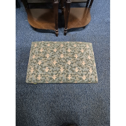 230 - A SET OF FOUR FOLDING GARDEN CHAIRS, a set of four mahogany corner chairs, along with a stool and an... 