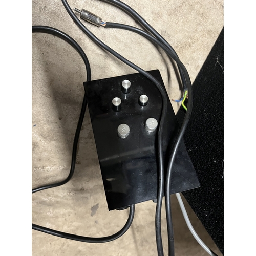 106 - A JBE SERIES 3 TURNTABLE with smoked plexi glass lid, Syriax tone arm. Condition Report: untested, m... 