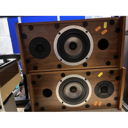 107 - A COLLECTION OF VINTAGE AUDIO EQUIPMENT, comprising a Dual 1229 turntable, a Technics M270X tape pla... 