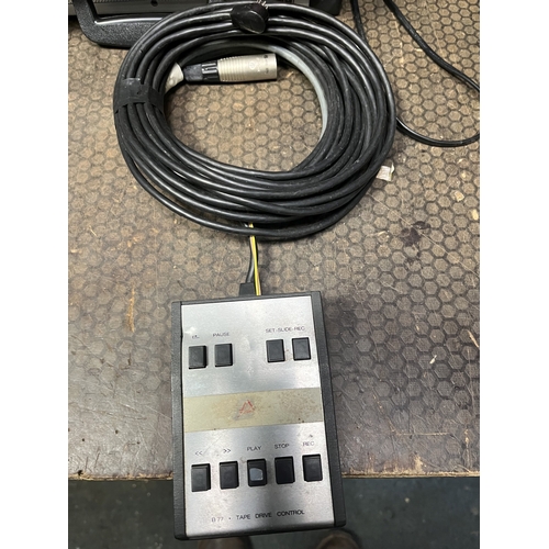 72 - TWO RECORD 120cm SASH CRAMPS along with a Stanley Bridges drill stand in original box (3)