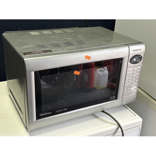 97 - A MIELE ELECTRONIC UNDERCOUNTER FREEZER, width 56cm x depth 60cm x height 85cm, and a Panasonic 1000... 