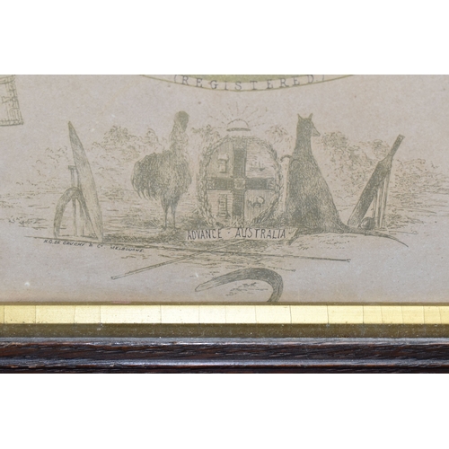 1032 - AUSTRALIAN ABORIGINAL CRICKETERS - A PHOTOGRAPHIC PRINT, cricketers photographed by Patrick Dawson, ... 