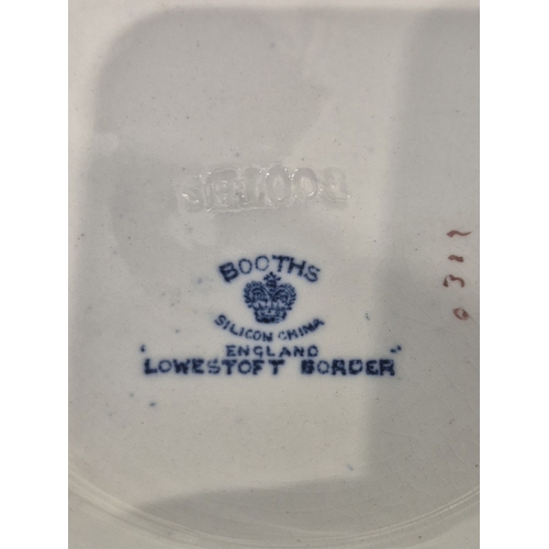 200 - A MAHOGANY WIG STAND, with a circular top, the triangle centre section with a lidded cup and two dra... 