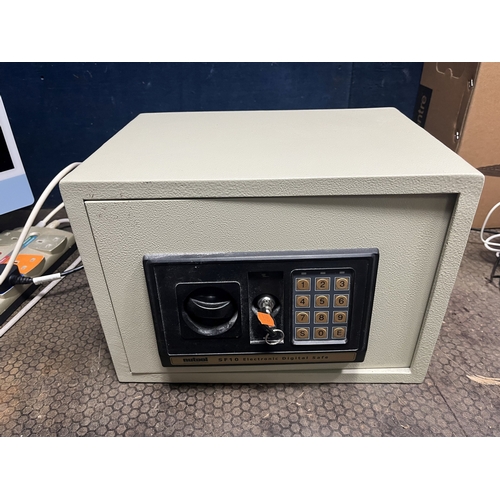 73 - A NUTOOL SF10 PERSONAL DIGITAL SAFE with one key, width 35cm, depth 25cm, height 25cm