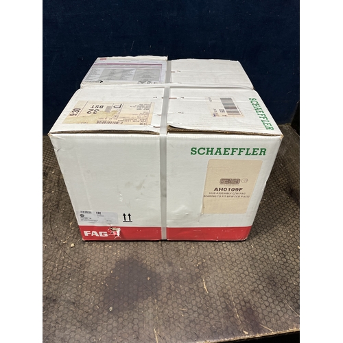 79 - A NEW IN BOX SHAEFFLER FAG COMPLETE HUB for a trailer