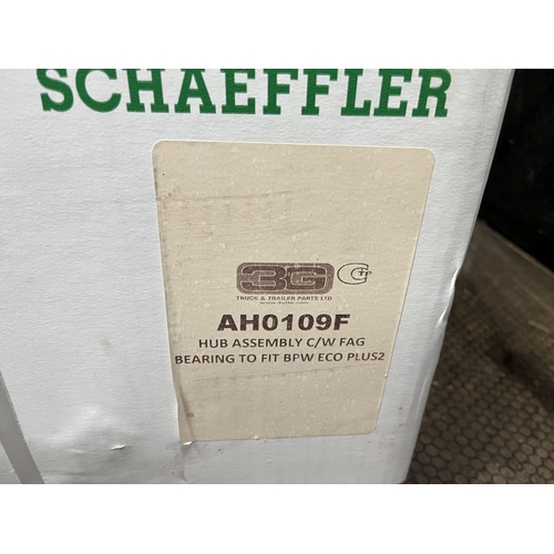79 - A NEW IN BOX SHAEFFLER FAG COMPLETE HUB for a trailer