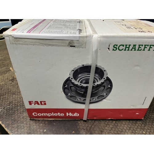 79 - A NEW IN BOX SHAEFFLER FAG COMPLETE HUB for a trailer