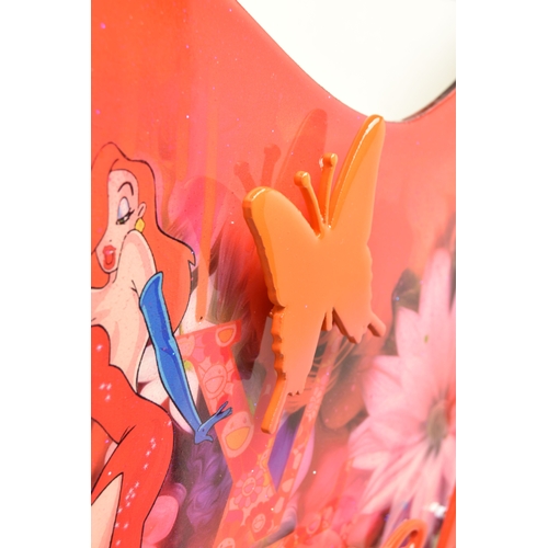 758 - URIDUSHY (ISRAEL 1963) 'LIPS - ICONS', a 3 dimensional work in the form of lips covered in 20th cent... 