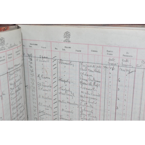 823 - HORSE RACING INTEREST, to include a racecourse? ledger listing trainers, horses and stabling from th... 