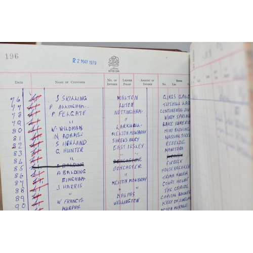 823 - HORSE RACING INTEREST, to include a racecourse? ledger listing trainers, horses and stabling from th... 