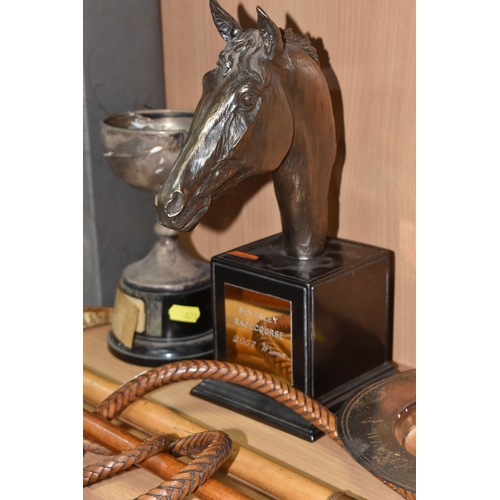 823 - HORSE RACING INTEREST, to include a racecourse? ledger listing trainers, horses and stabling from th... 