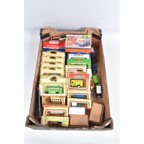 22 - A COLLECTION OF MAINLY BOXED MODERN DIECAST VEHICLES, to include assorted Corgi Classics Tram models... 