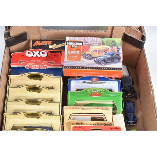 22 - A COLLECTION OF MAINLY BOXED MODERN DIECAST VEHICLES, to include assorted Corgi Classics Tram models... 