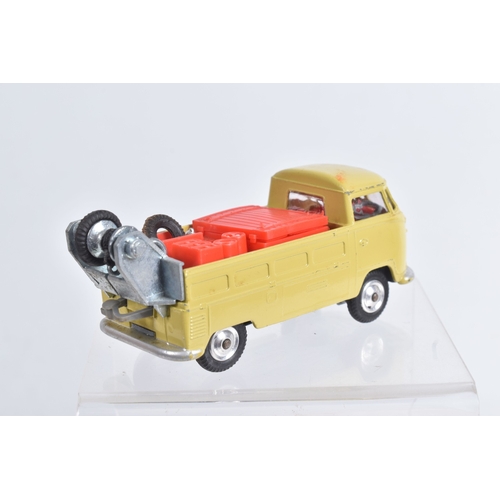 59 - TWO BOXED CORGI TOYS VOLKSWAGEN BREAKDOWN TRUCK, No.490, both are the light olive green versions wit... 