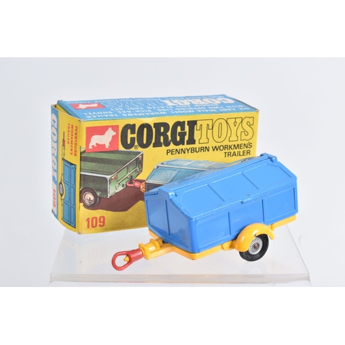 59 - TWO BOXED CORGI TOYS VOLKSWAGEN BREAKDOWN TRUCK, No.490, both are the light olive green versions wit... 