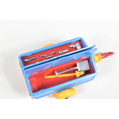 59 - TWO BOXED CORGI TOYS VOLKSWAGEN BREAKDOWN TRUCK, No.490, both are the light olive green versions wit... 