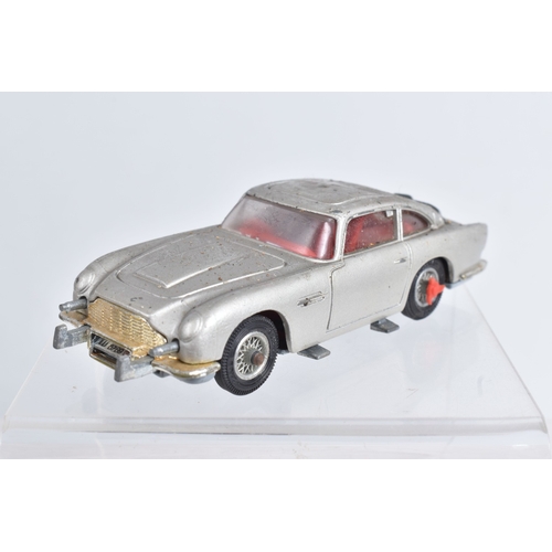 61 - A QUANTITY OF UNBOXED ASSORTED PLAYWORN CORGI TOYS FILM & TV RELATED DIECAST VEHICLES, James Bond As... 