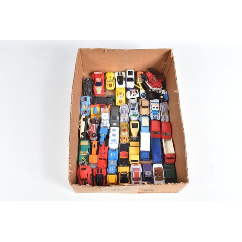 72 - A QUANTITY OF BOXED AND UNBOXED DIECAST AND PLASTIC VEHICLES, to include boxed Corgi Classics A.E.C.... 