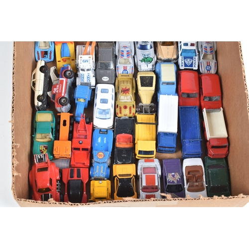 72 - A QUANTITY OF BOXED AND UNBOXED DIECAST AND PLASTIC VEHICLES, to include boxed Corgi Classics A.E.C.... 