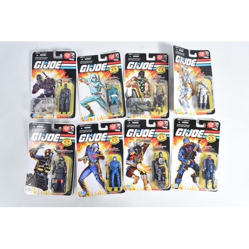 137 - SEVENTEEN CARDED BLISTER PACK HASBRO 2007/08 G.I. JOE  ACTION FIGURES FROM THE COMIC SERIES, to incl... 