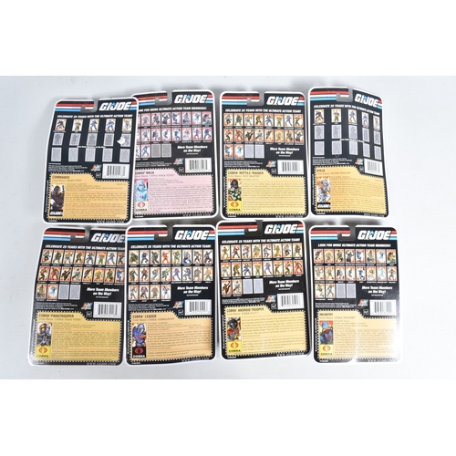 137 - SEVENTEEN CARDED BLISTER PACK HASBRO 2007/08 G.I. JOE  ACTION FIGURES FROM THE COMIC SERIES, to incl... 