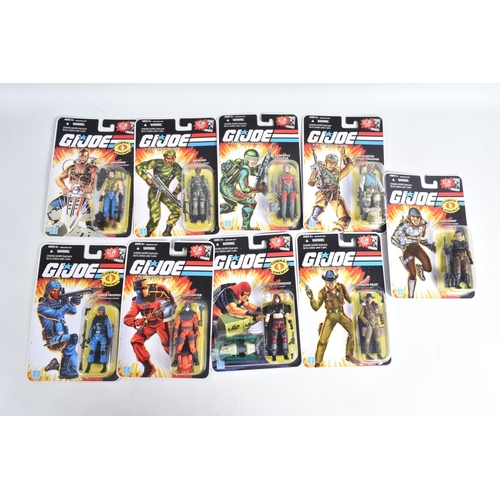 137 - SEVENTEEN CARDED BLISTER PACK HASBRO 2007/08 G.I. JOE  ACTION FIGURES FROM THE COMIC SERIES, to incl... 