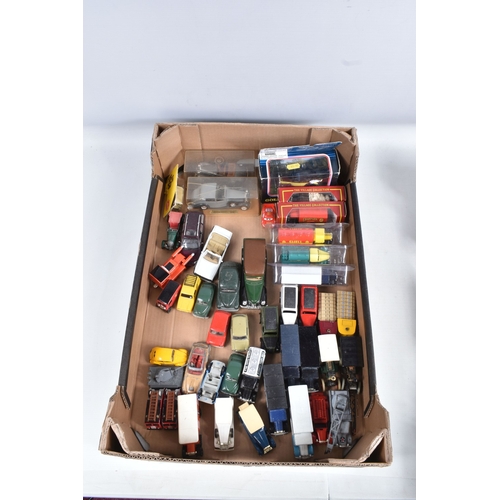 149 - TWO TRAY OF DIECAST MODEL VEHICLES, mixed condition, to include a quantity of Lledo Days Gone modes,... 