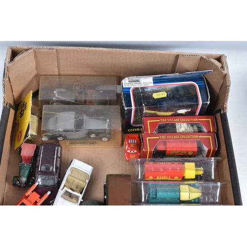 149 - TWO TRAY OF DIECAST MODEL VEHICLES, mixed condition, to include a quantity of Lledo Days Gone modes,... 