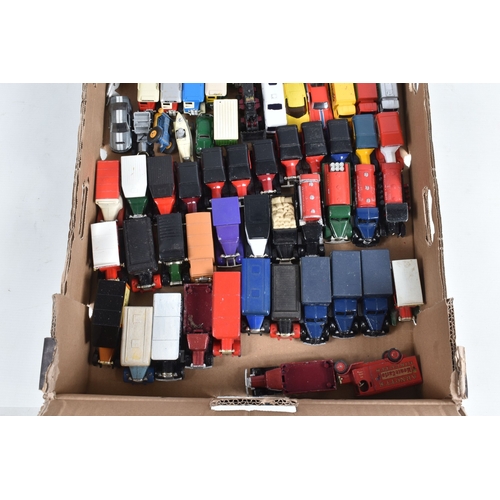 149 - TWO TRAY OF DIECAST MODEL VEHICLES, mixed condition, to include a quantity of Lledo Days Gone modes,... 