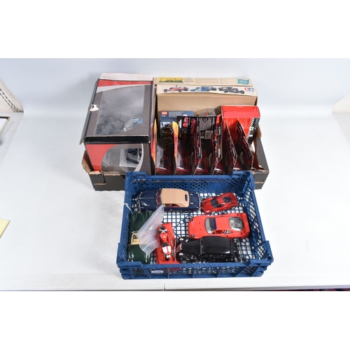 155 - A QUANTITY OF DIECAST VEHICLES AND OTHER TOYS, to include unboxed Franklin Mint 1/24 scale 1949 Ford... 