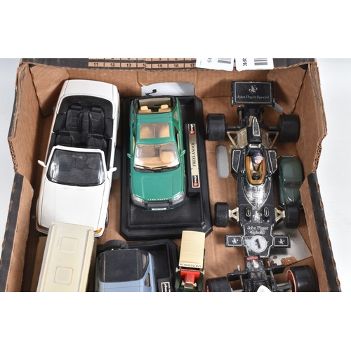 156 - TWO TRAYS UNBOXED DIECAST MODELS, to include a quantity of Matchbox Models of Yesteryear, and Lledo ... 