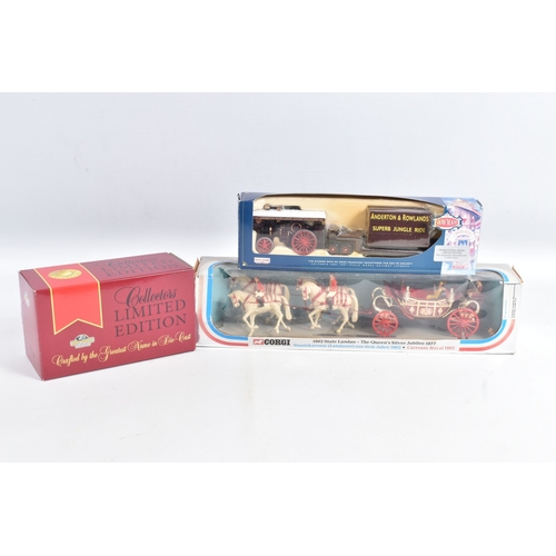 198 - A COLLECTION OF BOXED CORGI VINTAGE GLORY OF STEAM AND MATCHBOX COLLECTIBLES/MODELS OF YESTERYEAR ST... 