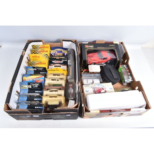 200 - BOXED AND LOOSE DIECAST MODEL VEHICLES, models by Maisto, Vanguards, EFE, Lledo, Corgi, Classic Car,... 