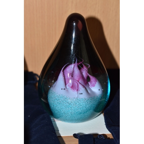 828 - FIVE LIMITED EDITION CAITHNESS GLASS PAPERWEIGHTS, comprising The Colin Terris Designer Collection: ... 