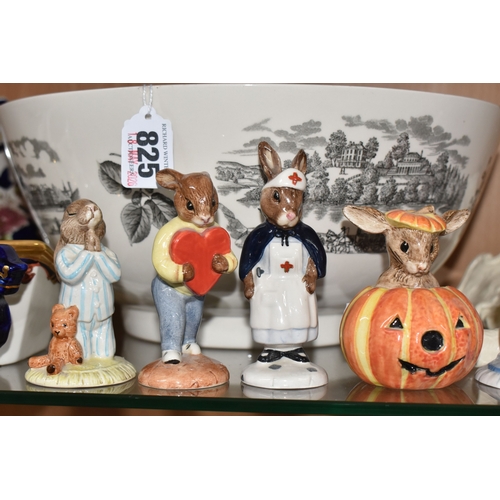 825 - A GROUP OF CERAMICS, comprising a Wedgwood 'The Philadelphia Bowl', designed for The Bailey Banks & ... 