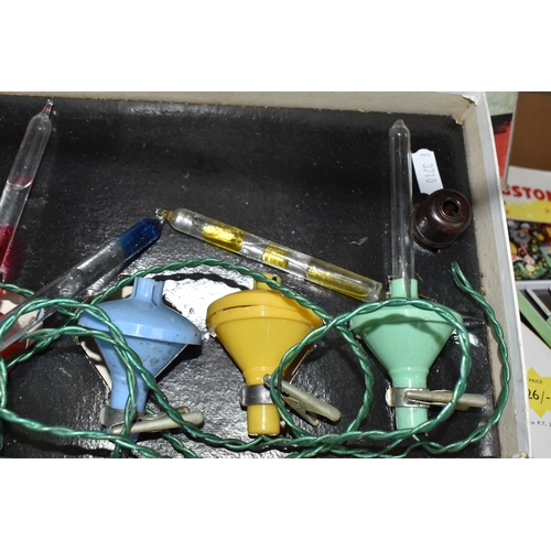 828 - THREE BOXED SETS OF MID 20TH CENTURY 'KINGSTON CRYSTALITES' CHRISTMAS LIGHTS, British made 'bubble l... 