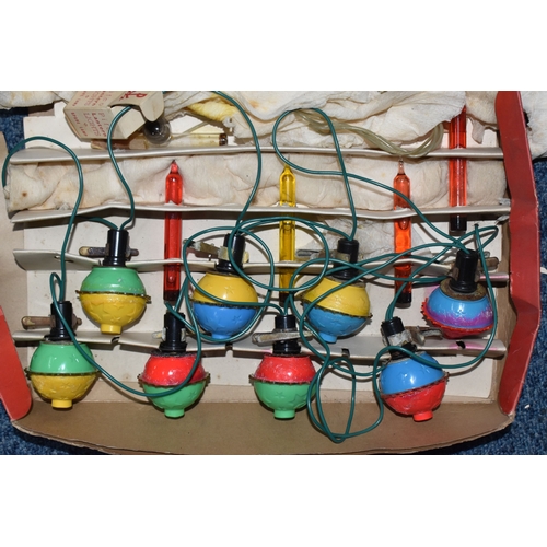 837 - THREE BOXED SET OF NOMA 'BUBBLE LITES' CHRISTMAS LIGHTS, British made 'bubble lights', each original... 