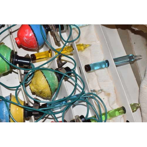 837 - THREE BOXED SET OF NOMA 'BUBBLE LITES' CHRISTMAS LIGHTS, British made 'bubble lights', each original... 