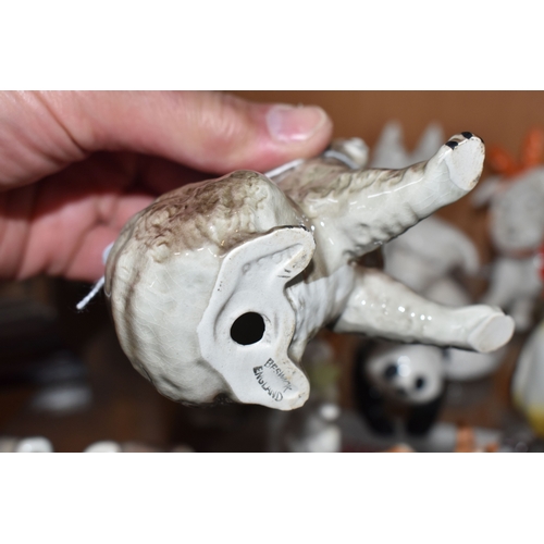 827 - A COLLECTION OF BESWICK ANIMALS, comprising four Koalas: model no 1038, 1089, 1039 and 1040, Panda C... 